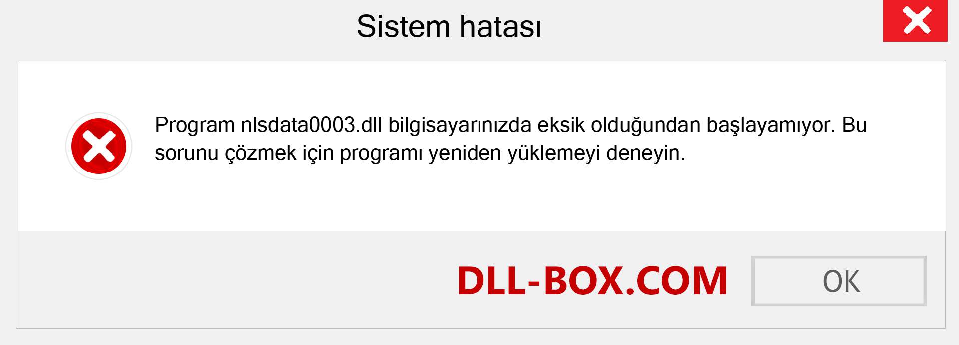 nlsdata0003.dll dosyası eksik mi? Windows 7, 8, 10 için İndirin - Windows'ta nlsdata0003 dll Eksik Hatasını Düzeltin, fotoğraflar, resimler